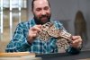 Puzzle 3D Drewniane Gąsienicowy Pojazd Terenowy uGEARS